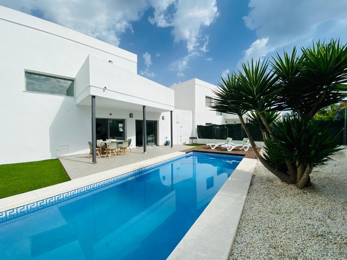 Casa Coco Stylisches Beachhouse Mit Pool & Sundeck Els Poblets Denia Экстерьер фото